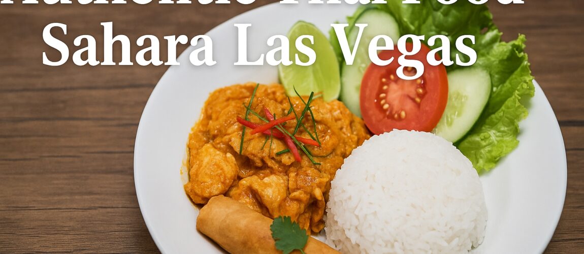 Authentic Thai Food Sahara Las Vegas